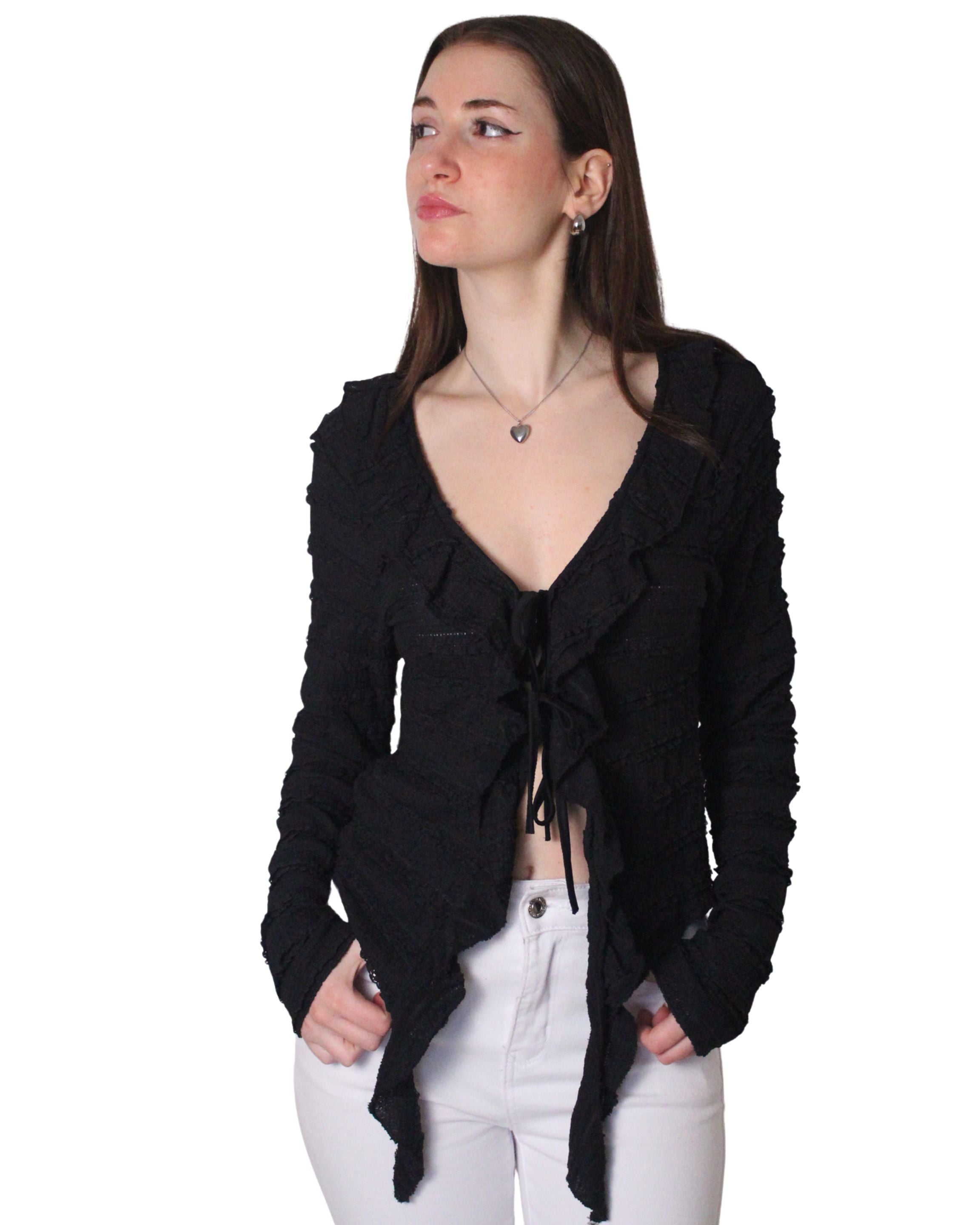 Sangallo lace top