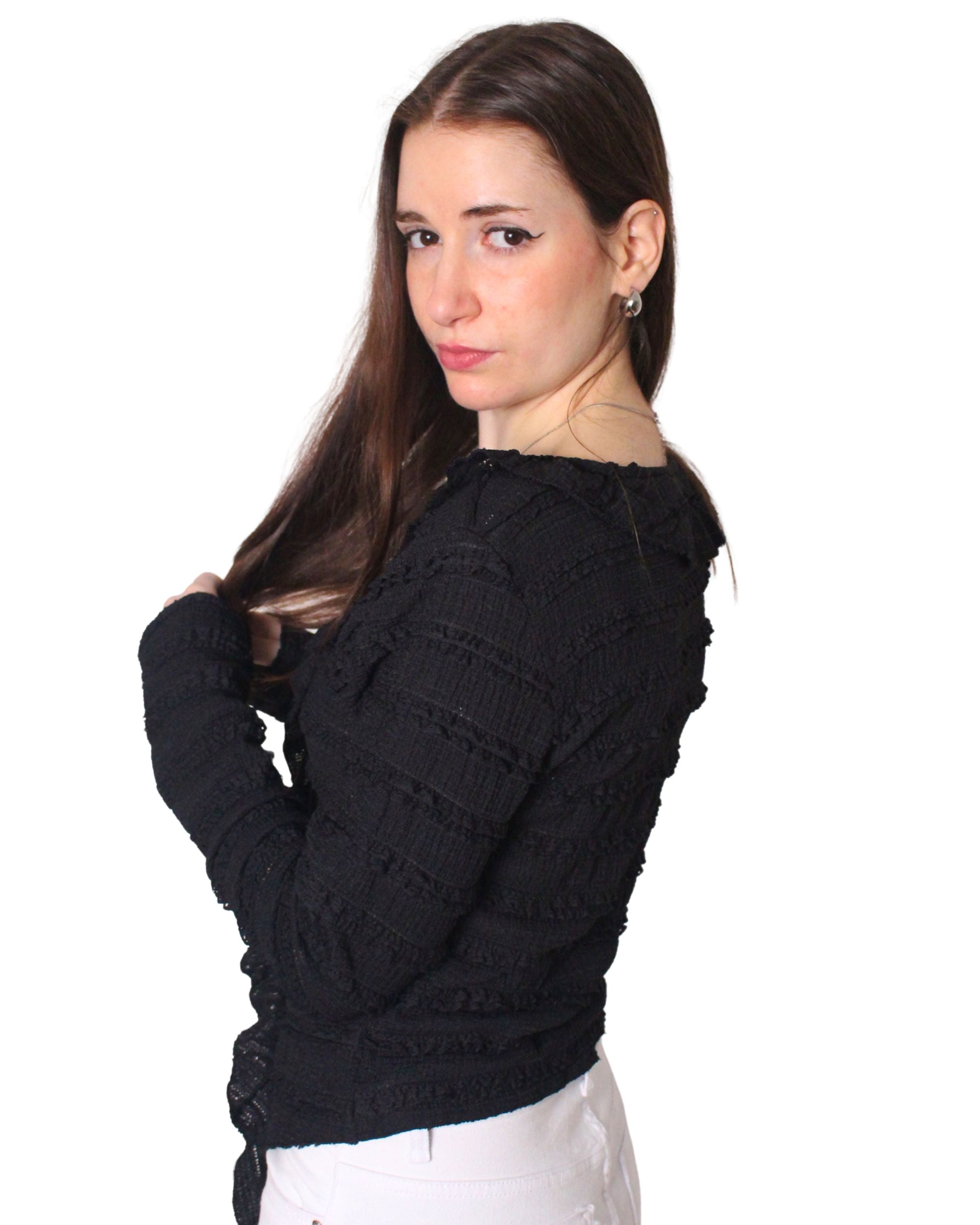 Sangallo lace top